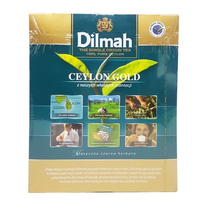 Trà Đen DILMAH Ceylon Gold Túi Lọc Hộp 100*2g
