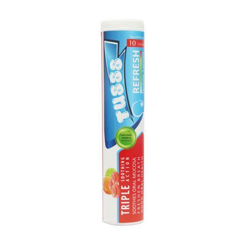 Kẹo Tusss Mật Ong - Chanh Ống 20g/10 Viên