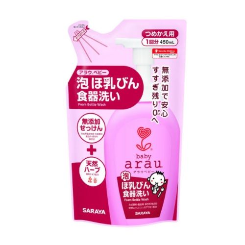 Nước Rửa Bình Sữa Arau Túi 450ml