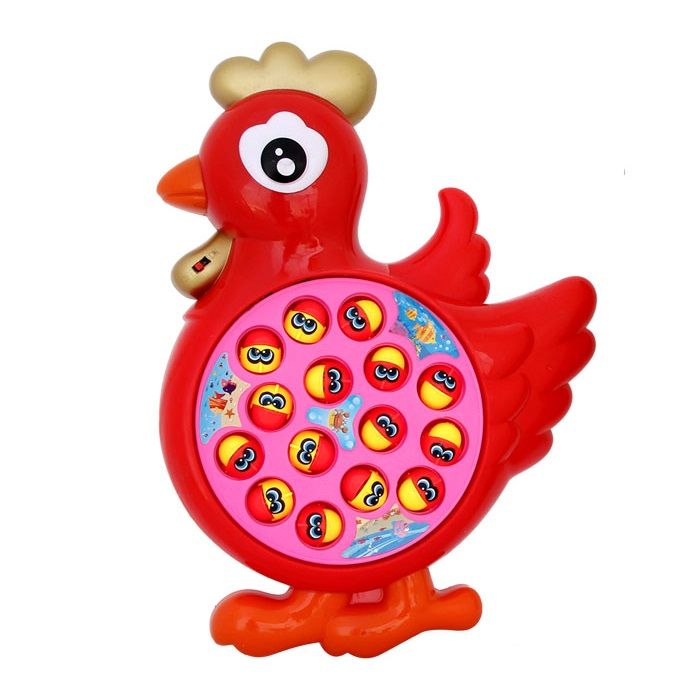 Đồ Chơi Hộp Câu Cá Gà Pin 21AH