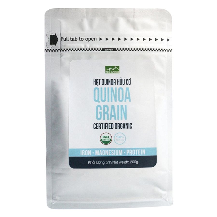 Hạt Quinoa Hữu Cơ Hola Andina - Túi 200g