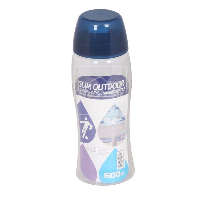 BÌNH NƯỚC THỂ THAO 600ML CÓ NẮP (XANH DƯƠNG) 42303