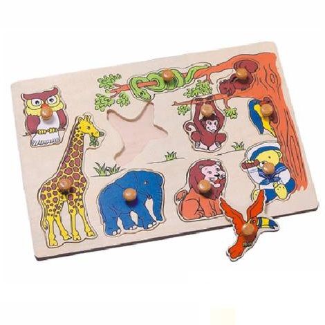 Bảng Ghép Các Con Thú Rừng Hongji Winwin Toys HJ98105
