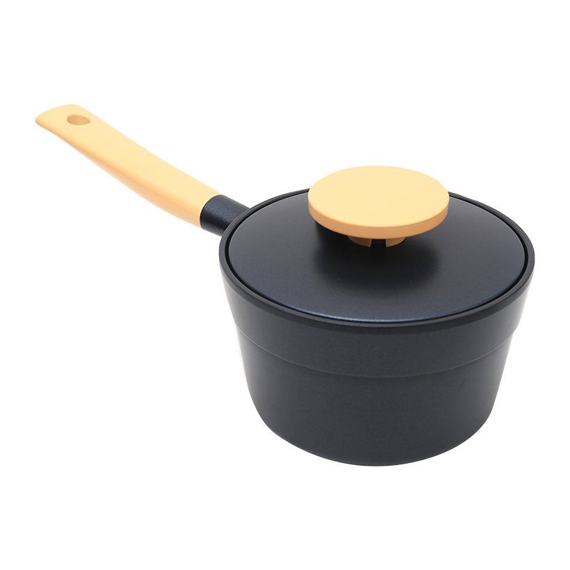 NỒI LOCK & LOCK MINIMAL 2L - 18cm LJM2181B2 - ĐEN BÓNG