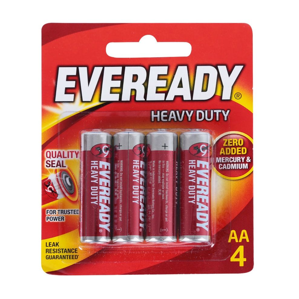 Pin AA Eveready 1015 BP4 - Vỉ 4 Viên