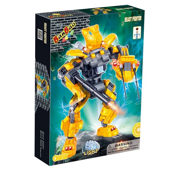 BỘ LẮP RÁP ROBOT CHIẾN ĐẤU BANBAO 6311
