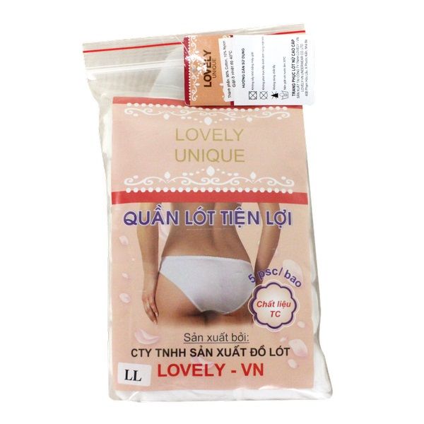 Quần Lót Giấy Tiện Lợi Lovely - Gói 5 chiếc