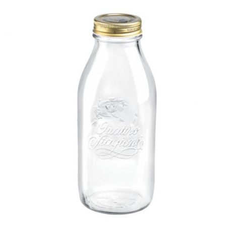 Chai Thủy Tinh Nắp Vặn Quattro 1000ml