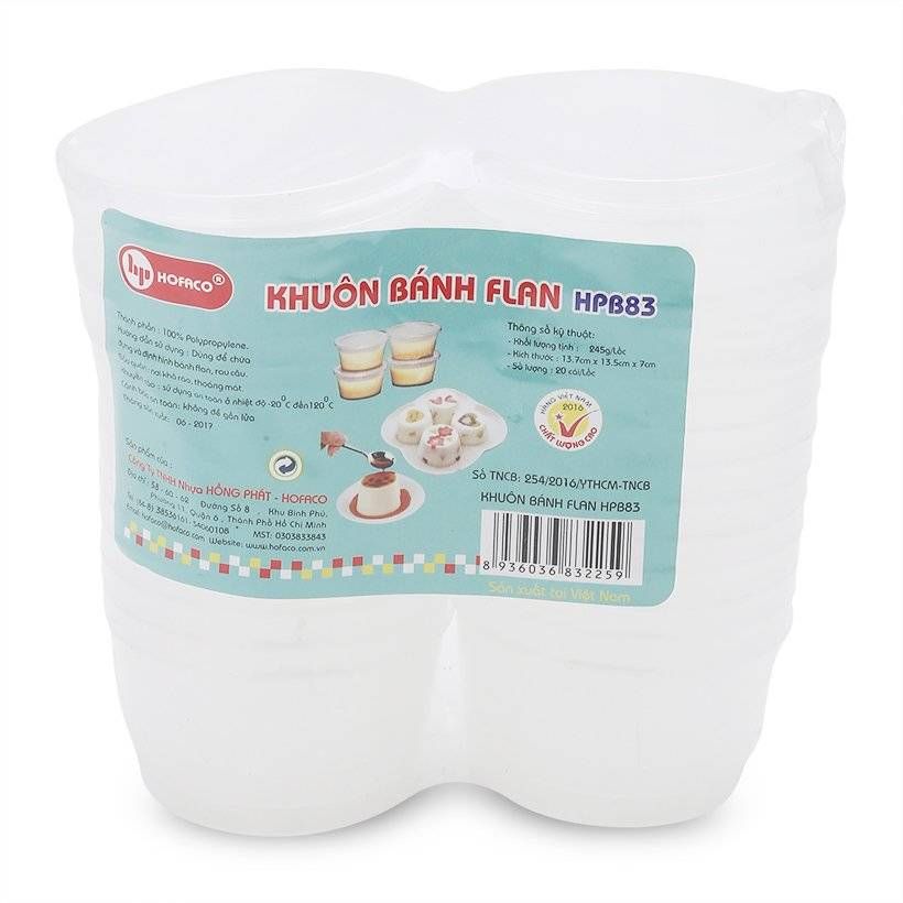 Khuôn Bánh Flan Hofaco HPB83