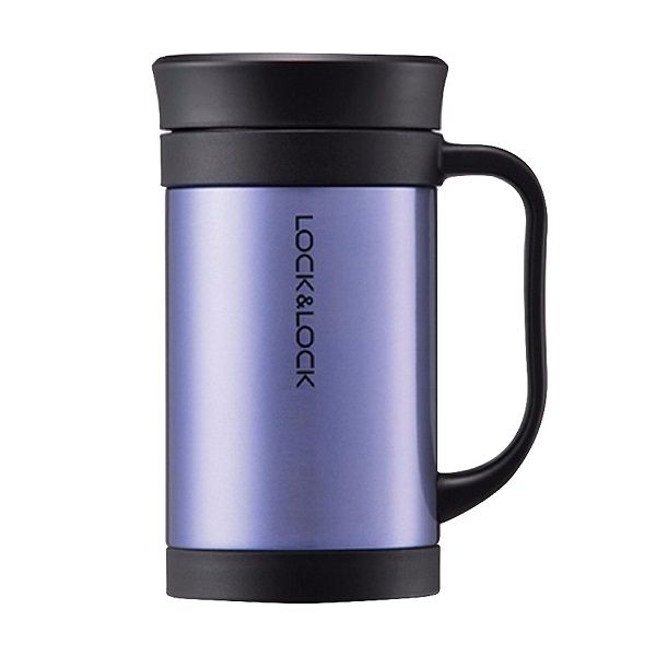 Ly Giữ Nhiệt Lock & Lock Filter Coffee Mug 400ml LHC4029SG - Sapphire