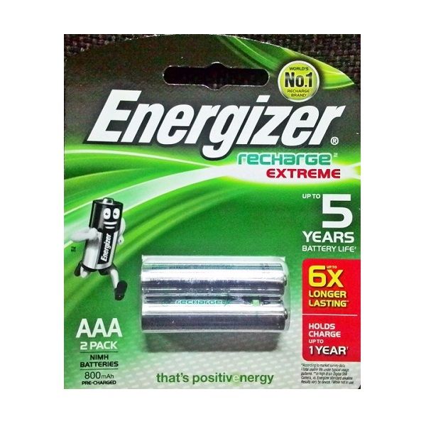 Pin Sạc ENERGIZER AAA 800MAH NH12ERP2 Vỉ 2