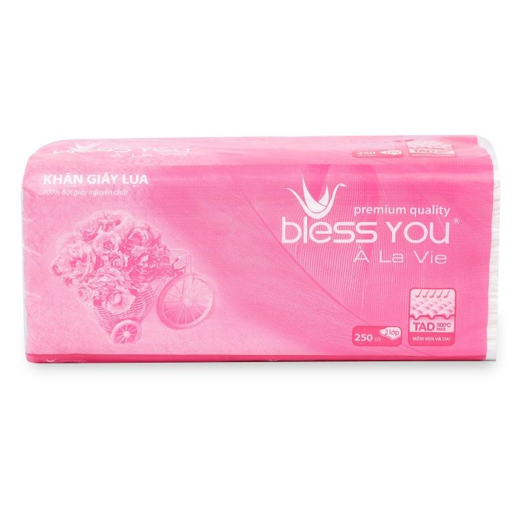 Khăn Giấy Đa Năng Bless You Hold Me/A Lavie - 250 Tờ
