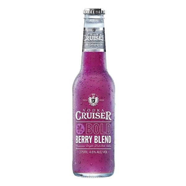 Nước giải khát có cồn Vodka Cruiser - Berry Blend - 4.6% 275ml