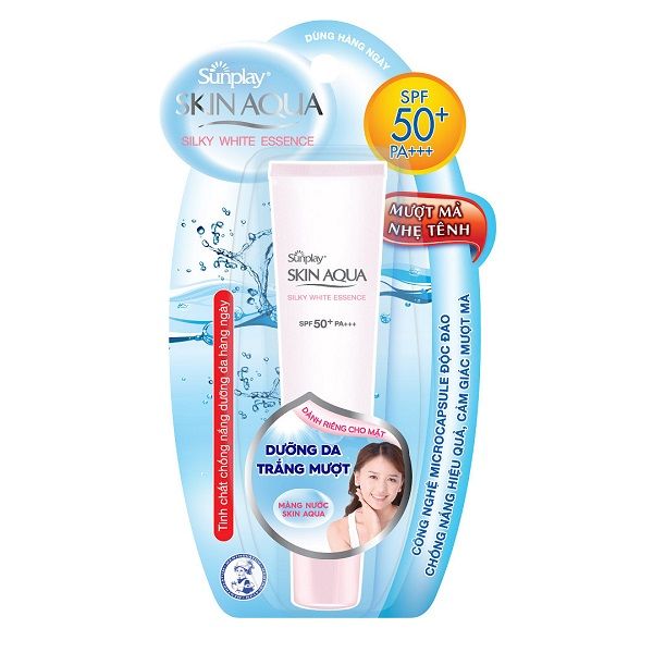 Sữa Chống Nắng Sunplay Silky White Essence SPF50 25g