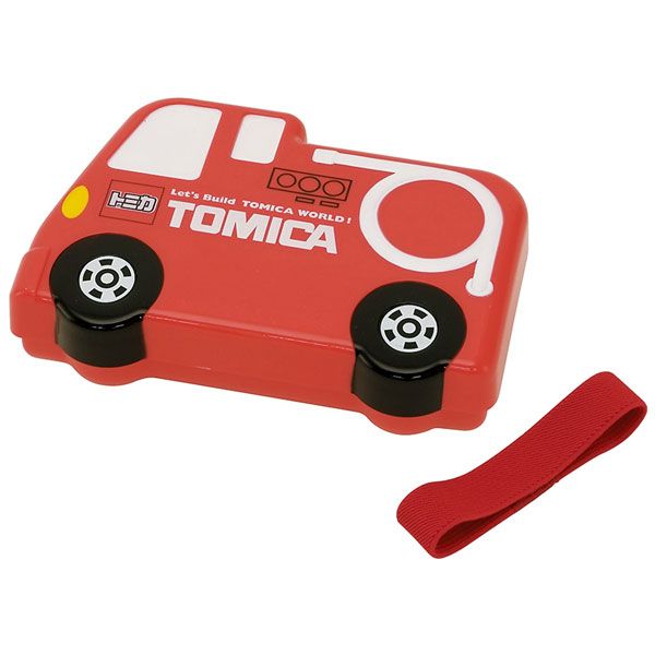 Hộp Thực Phẩm 2 Ngăn Skater Tomica Màu Đỏ