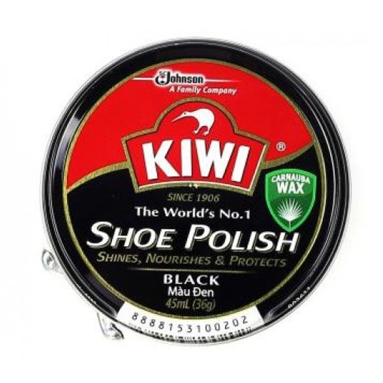 Xi Đánh Giày Kiwi Sáp Màu Đen 45ml