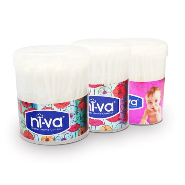 Tăm Bông Niva Hũ Hình NL 200 Que - AH2