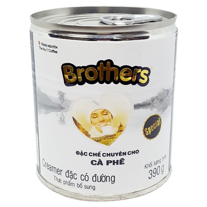 Sữa Đặc Trung Nguyên Brothers 390g