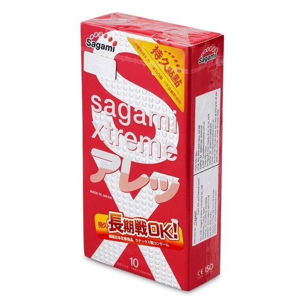 Bao Cao Su Sagami Xtreme Feel Long - Hộp 10 chiếc