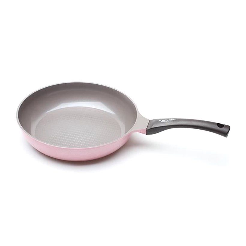 CHẢO KHÔNG DÍNH PHỦ GỐM KOREA KING ĐÁY TỪ KFP-28IFC