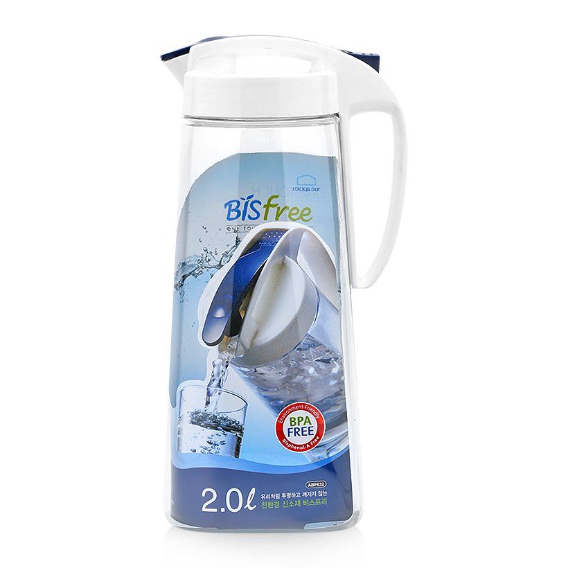 Bình Nước Bisfree Lock & Lock One Touch ABF636 - 2L