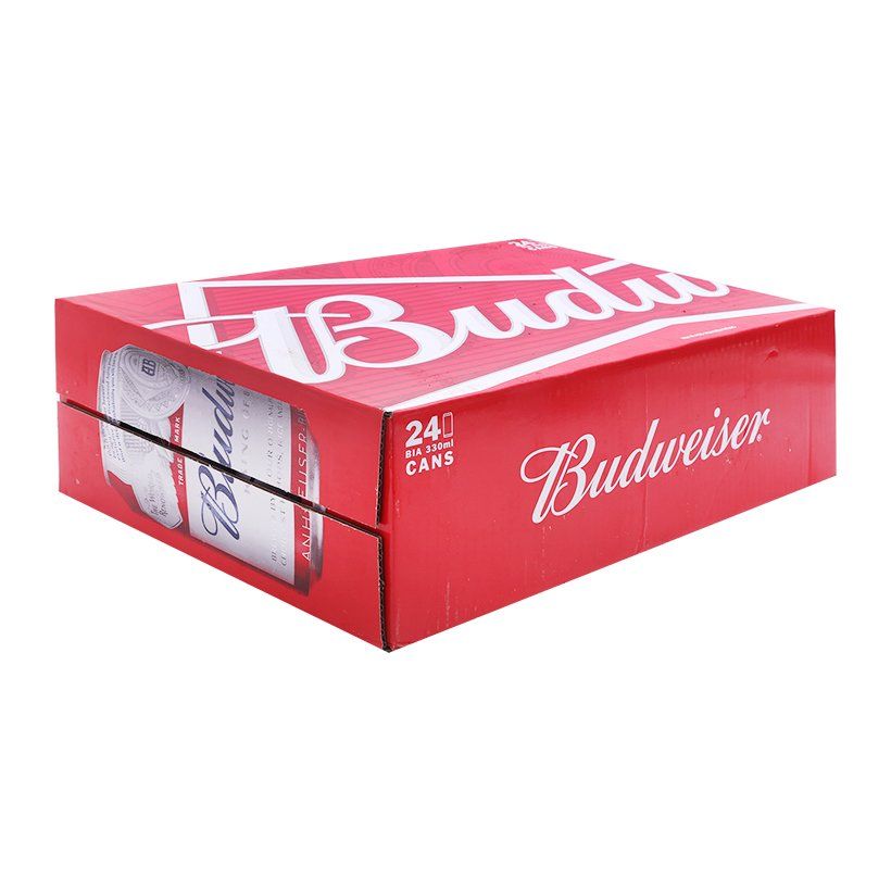 Thùng 24 Lon Bia Budweiser 330ml