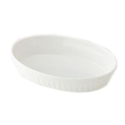 Đĩa nướng Gratin Oval trắng - Size M