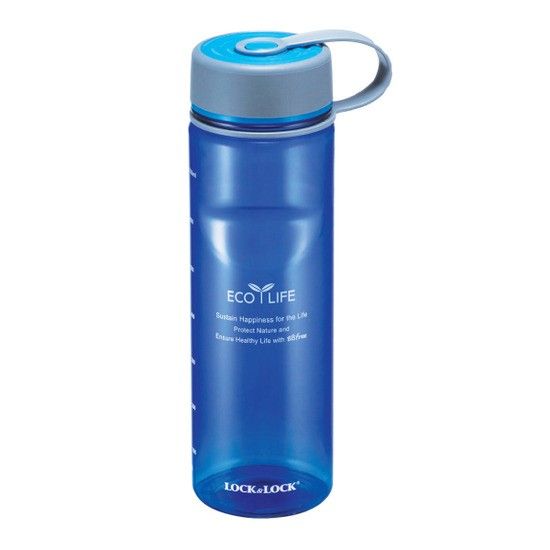 Bình Nước Nhựa Tritan Lock & Lock ABF603B 650ml - Xanh Biển