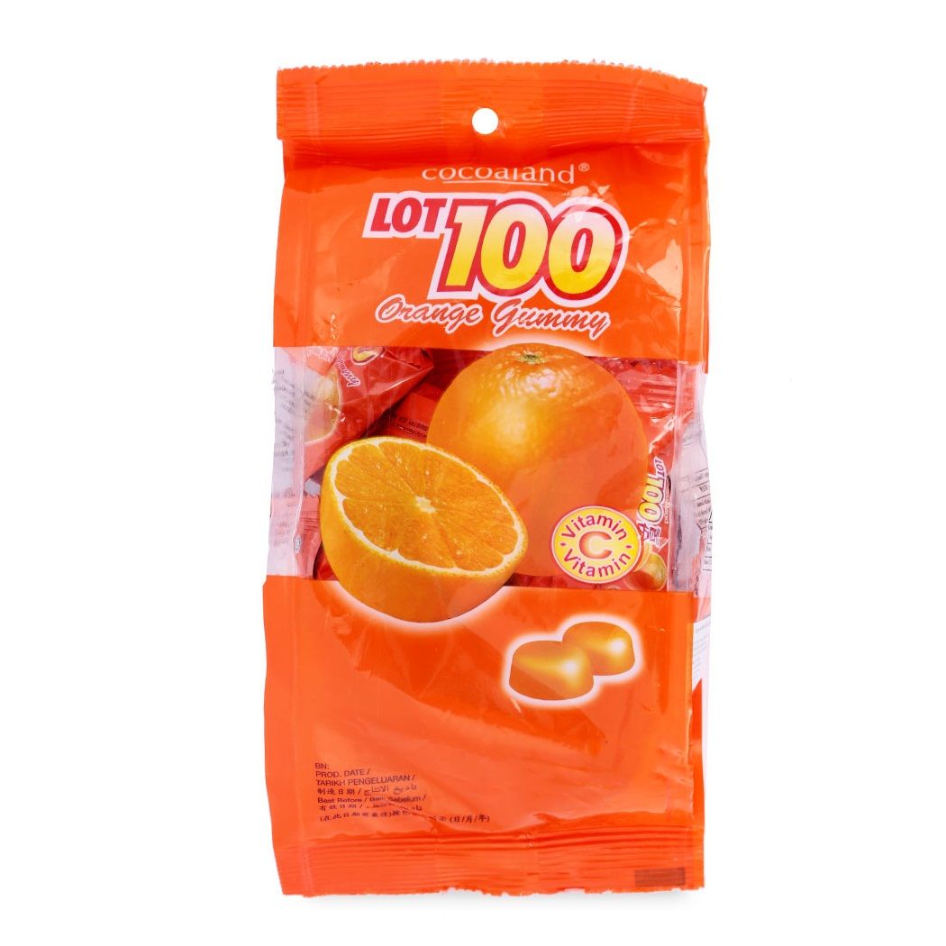 Kẹo Dẻo Hương Cam Lot 100 - Gói 150g