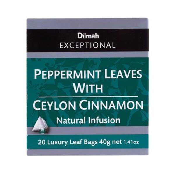 Trà DILMAH Execeptional Mint, Cinnamon Túi Lọc 20*2g
