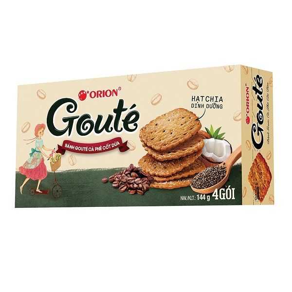 Bánh Goute Cà Phê Cốt Dừa 142g