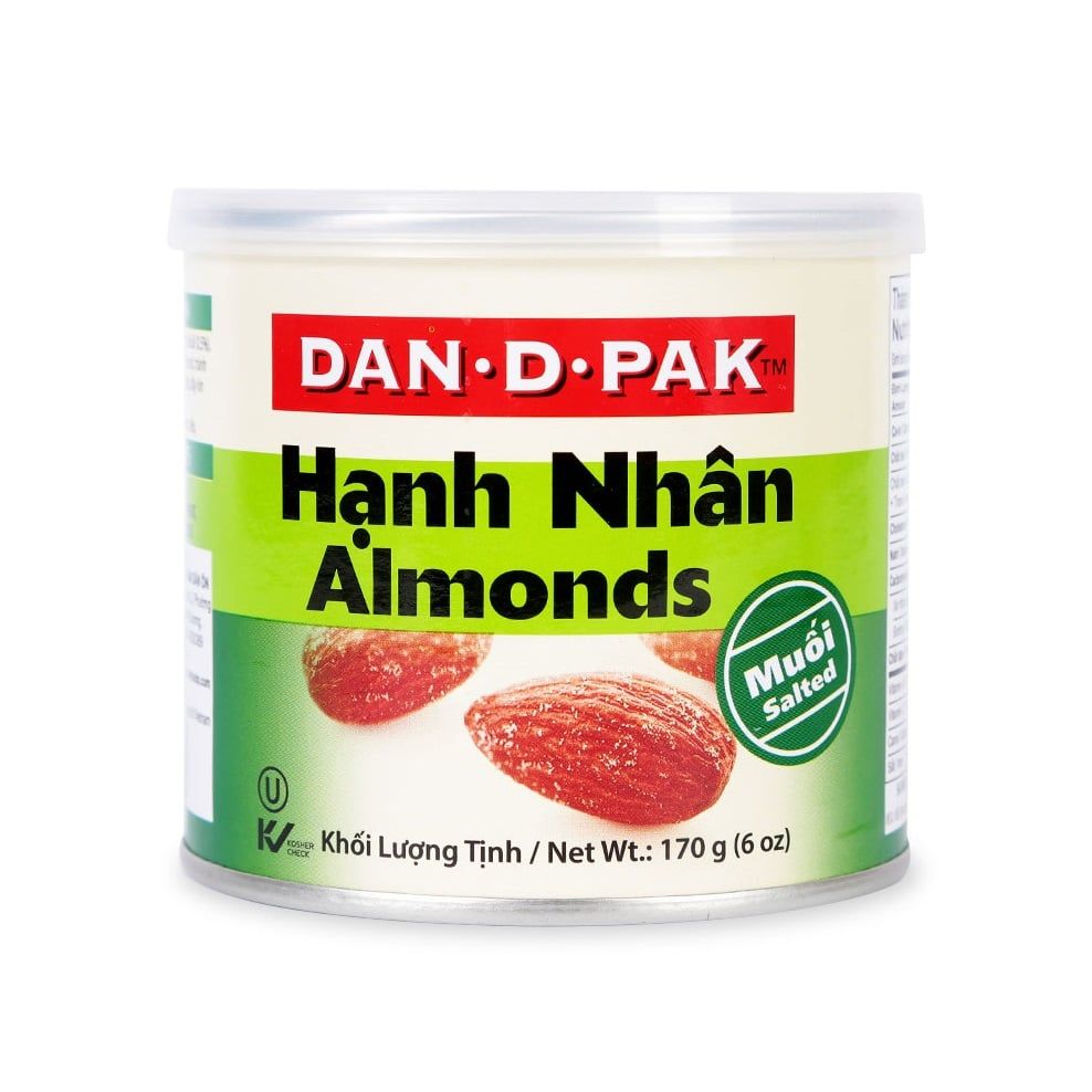 Hạnh Nhân Có Muối DAN.D.PAK - Hộp 170g