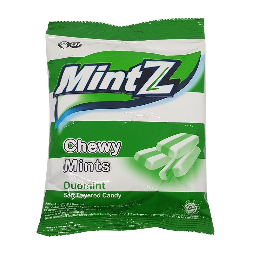 Kẹo Mintz Duomint Chewy Mints - Gói 115g