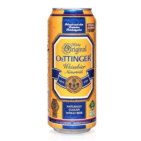 Bia Original Oettinger Weissbier - Lon 500ml