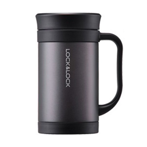 Ly Giữ Nhiệt Lock & Lock Filter Coffee Mug 400ml LHC4029B - Đen