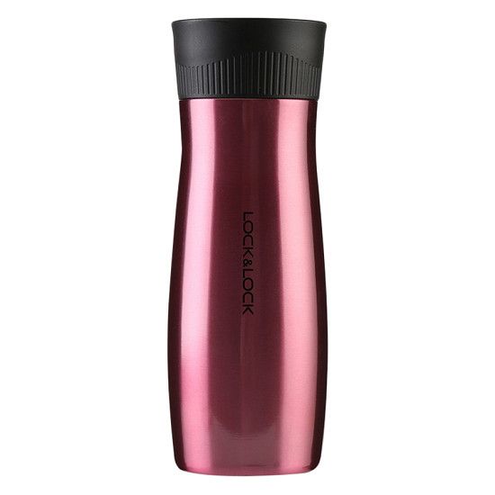 BÌNH GIỮ NHIỆT BẰNG THÉP KHÔNG GỈ LOCK & LOCK PIN TUMBLER LHC3229 430ml - Màu Tím
