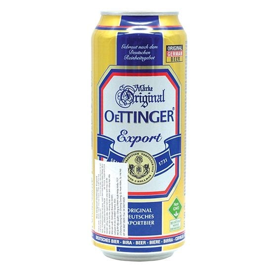 Bia vàng OETTINGER EXPORT 5,4% 0,5L