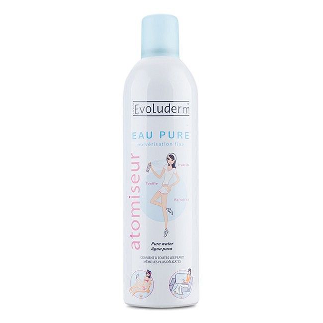 Nước Xịt Khoáng Dưỡng Ẩm Evoluderm - Chai 400ml