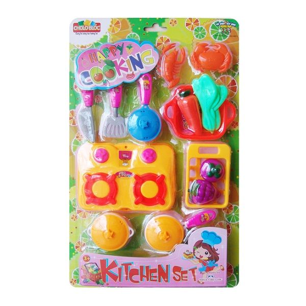 Đồ Chơi Cholo Blóc 233 L10-Vỉ Nhà Bếp 1 Đơn Giản, M1373-LR