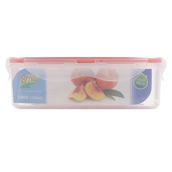 Hộp Thực Phẩm Hình Chữ Nhật Sina 1000ml - L603