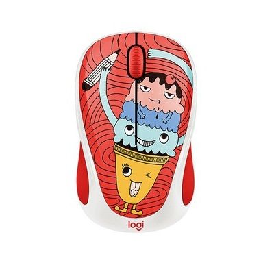 Chuột Không Dây Logitech M238 - Kem Ba Tầng (Triple Scoop)