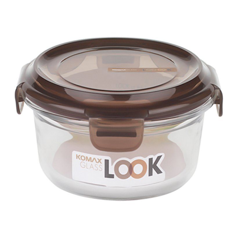 Hộp Thủy Tinh Tròn Chịu Lực Komax GlassLook 59077 - 560ml