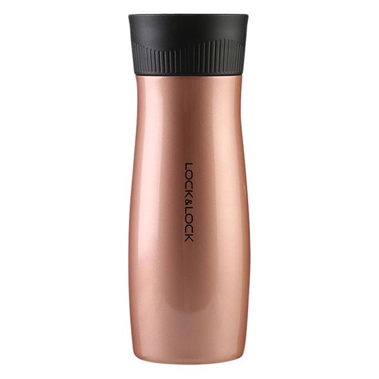 BÌNH GIỮ NHIỆT BẰNG THÉP KHÔNG GỈ LOCK & LOCK PIN TUMBLER LHC3229 430ml - Màu Vàng