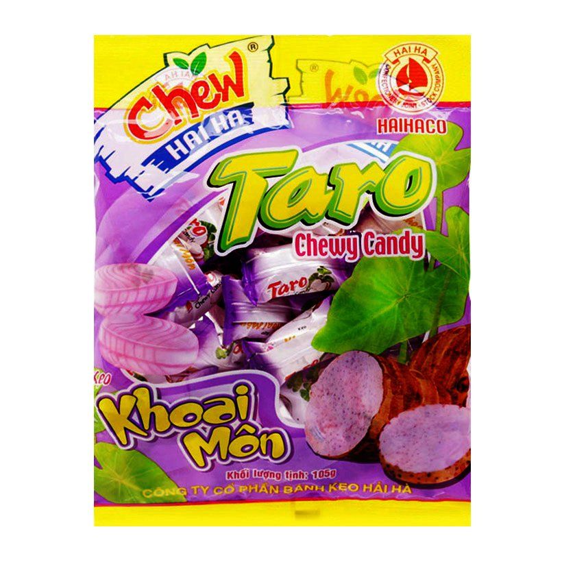 Kẹo Chew Khoai Môn Hải Hà - Gói 105g