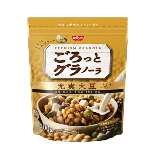 Thực Phẩm Bổ Sung Nissin Granola Các Loại Đậu 200g