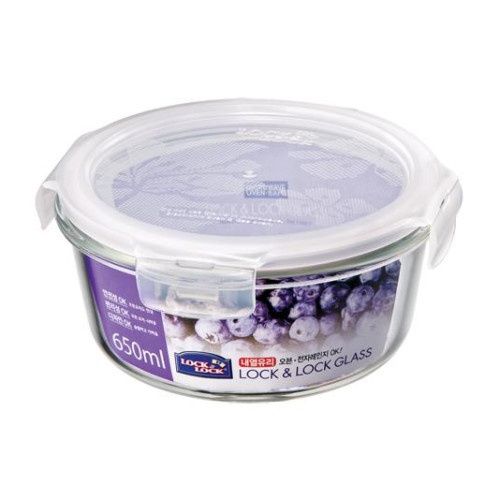 Hũ Thủy Tinh Chịu Nhiệt Lock & Lock Glass Euro 650ml LLG831