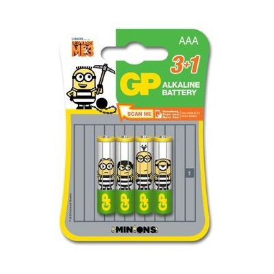 PIN MINION GPPCA24AU435 AAA - VỈ 4 PIN