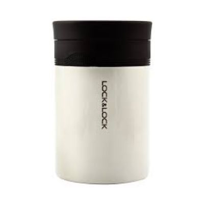 Bình giữ nhiệt Lock & Lock New Wave Food Jar 500ml - Màu trắng LHC8024WHT