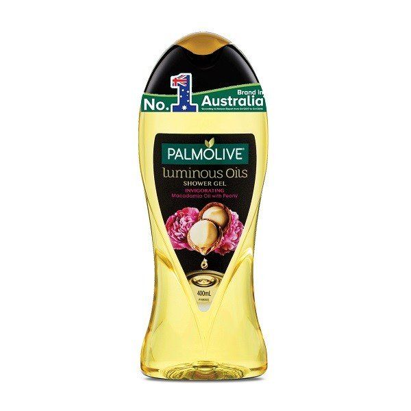Sữa Tắm Palmolive Tinh Dầu Macca & Hoa Mẫu Đơn 400ml