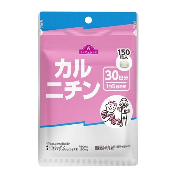 Viên Uống Topvalu Tăng Cường Thể Lực Carnitine Gói 150 Viên